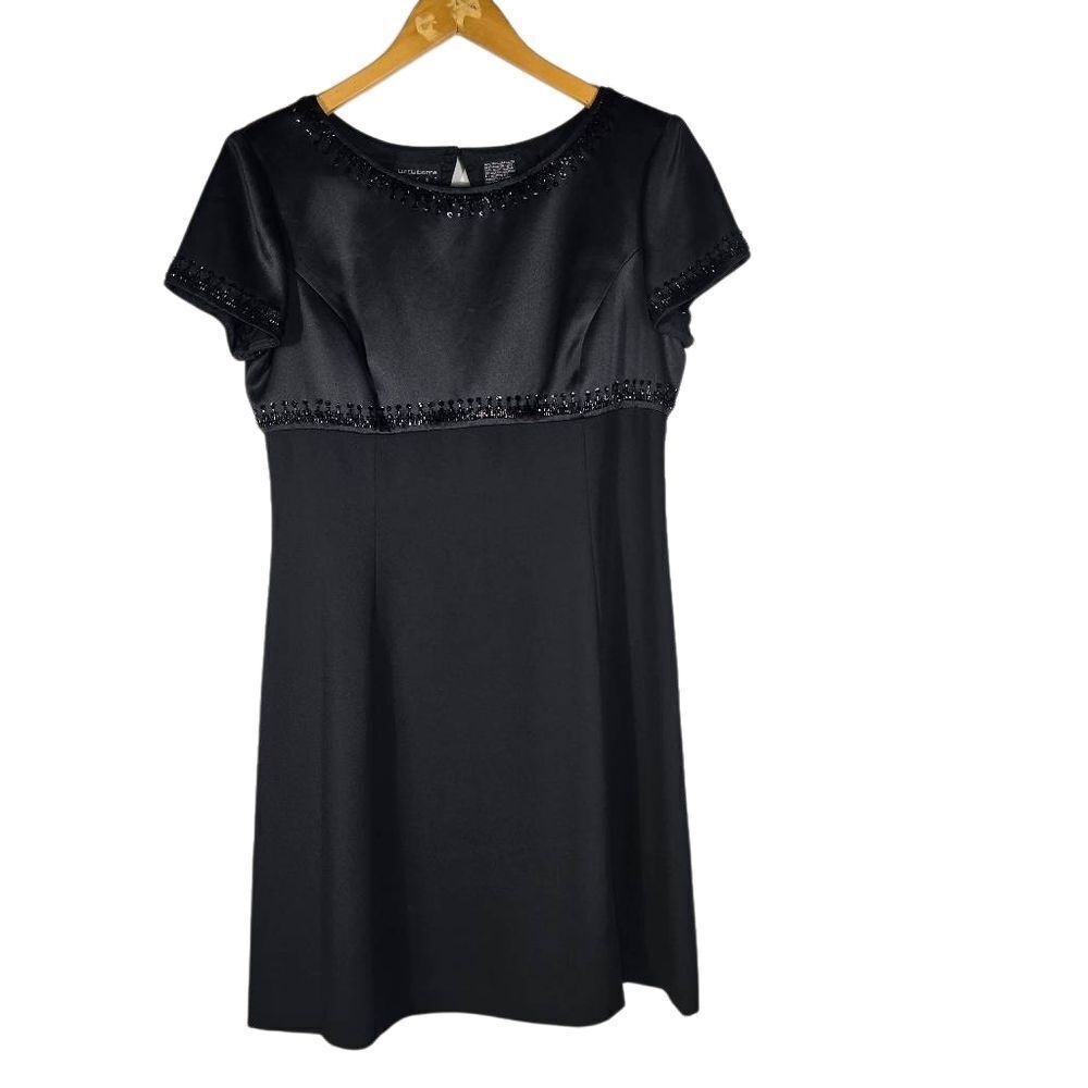 Liz Claiborne Black Beaded Dress